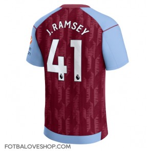 Aston Villa Jacob Ramsey #41 Domácí Dres 2023-24 Krátký Rukáv