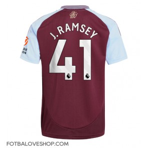 Aston Villa Jacob Ramsey #41 Domácí Dres 2024-25 Krátký Rukáv