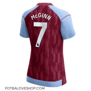 Aston Villa John McGinn #7 Dámské Domácí Dres 2023-24 Krátký Rukáv