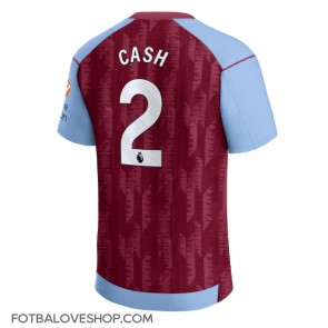 Aston Villa Matty Cash #2 Domácí Dres 2023-24 Krátký Rukáv