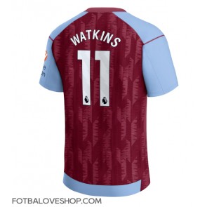 Aston Villa Ollie Watkins #11 Domácí Dres 2023-24 Krátký Rukáv