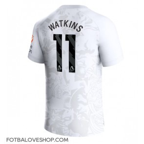 Aston Villa Ollie Watkins #11 Venkovní Dres 2023-24 Krátký Rukáv