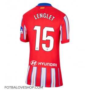 Atletico Madrid Clement Lenglet #15 Dámské Domácí Dres 2024-25 Krátký Rukáv