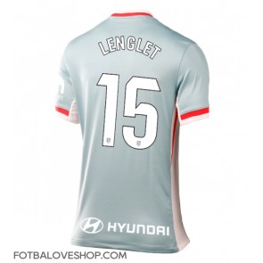 Atletico Madrid Clement Lenglet #15 Dámské Venkovní Dres 2024-25 Krátký Rukáv