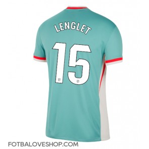 Atletico Madrid Clement Lenglet #15 Venkovní Dres 2024-25 Krátký Rukáv