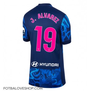 Atletico Madrid Julian Alvarez #19 Dámské Alternativní Dres 2024-25 Krátký Rukáv