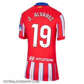 Atletico Madrid Julian Alvarez #19 Dámské Domácí Dres 2024-25 Krátký Rukáv