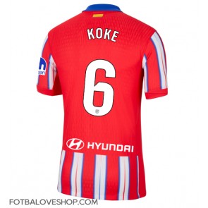 Atletico Madrid Koke #6 Domácí Dres 2024-25 Krátký Rukáv