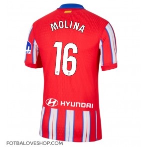 Atletico Madrid Nahuel Molina #16 Domácí Dres 2024-25 Krátký Rukáv