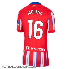 Atletico Madrid Nahuel Molina #16 Dámské Domácí Dres 2024-25 Krátký Rukáv