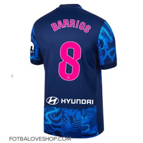 Atletico Madrid Pablo Barrios #8 Alternativní Dres 2024-25 Krátký Rukáv