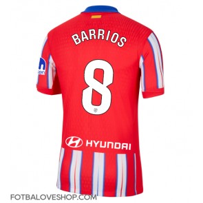 Atletico Madrid Pablo Barrios #8 Domácí Dres 2024-25 Krátký Rukáv