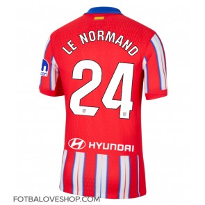 Atletico Madrid Robin Le Normand #24 Domácí Dres 2024-25 Krátký Rukáv