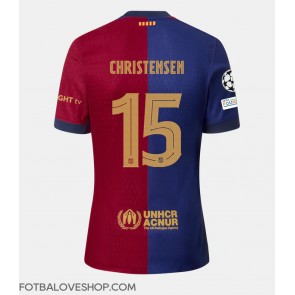 Barcelona Andreas Christensen #15 Domácí Dres 2024-25 Krátký Rukáv