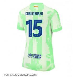 Barcelona Andreas Christensen #15 Dámské Alternativní Dres 2024-25 Krátký Rukáv