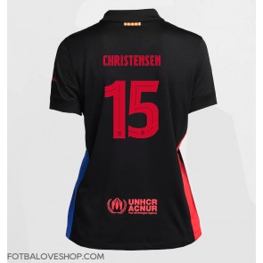 Barcelona Andreas Christensen #15 Dámské Venkovní Dres 2024-25 Krátký Rukáv