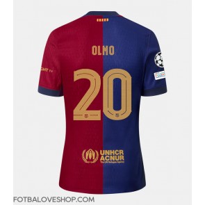 Barcelona Dani Olmo #20 Domácí Dres 2024-25 Krátký Rukáv