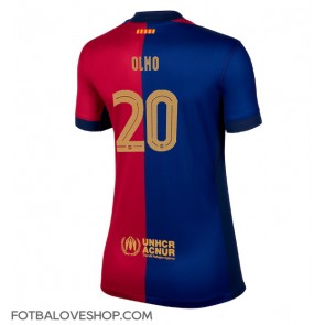 Barcelona Dani Olmo #20 Dámské Domácí Dres 2024-25 Krátký Rukáv