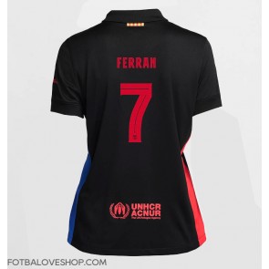 Barcelona Ferran Torres #7 Dámské Venkovní Dres 2024-25 Krátký Rukáv