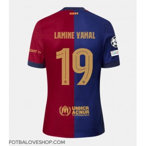 Barcelona Lamine Yamal #19 Domácí Dres 2024-25 Krátký Rukáv