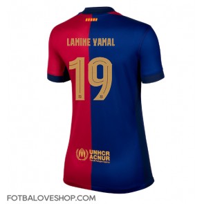 Barcelona Lamine Yamal #19 Dámské Domácí Dres 2024-25 Krátký Rukáv