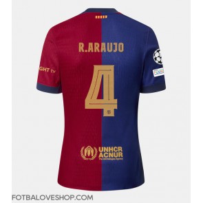 Barcelona Ronald Araujo #4 Domácí Dres 2024-25 Krátký Rukáv