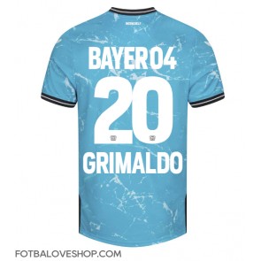 Bayer Leverkusen Alejandro Grimaldo #20 Alternativní Dres 2023-24 Krátký Rukáv