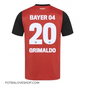 Bayer Leverkusen Alejandro Grimaldo #20 Domácí Dres 2024-25 Krátký Rukáv