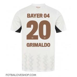 Bayer Leverkusen Alejandro Grimaldo #20 Venkovní Dres 2024-25 Krátký Rukáv