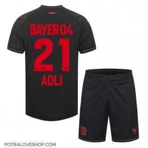 Bayer Leverkusen Amine Adli #21 Dětské Domácí Dres 2023-24 Krátký Rukáv (+ trenýrky)