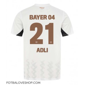 Bayer Leverkusen Amine Adli #21 Venkovní Dres 2024-25 Krátký Rukáv