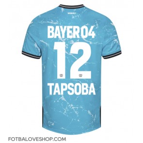 Bayer Leverkusen Edmond Tapsoba #12 Alternativní Dres 2023-24 Krátký Rukáv