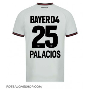 Bayer Leverkusen Exequiel Palacios #25 Venkovní Dres 2023-24 Krátký Rukáv