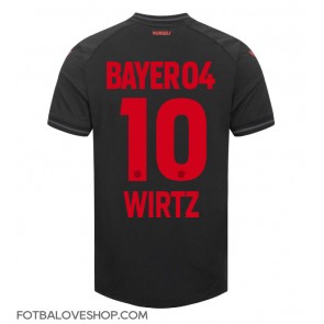 Bayer Leverkusen Florian Wirtz #10 Domácí Dres 2023-24 Krátký Rukáv