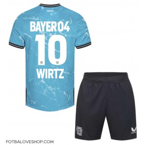 Bayer Leverkusen Florian Wirtz #10 Dětské Alternativní Dres 2023-24 Krátký Rukáv (+ trenýrky)