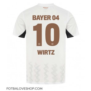 Bayer Leverkusen Florian Wirtz #10 Venkovní Dres 2024-25 Krátký Rukáv