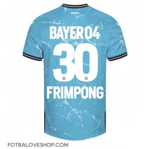 Bayer Leverkusen Jeremie Frimpong #30 Alternativní Dres 2023-24 Krátký Rukáv