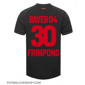 Bayer Leverkusen Jeremie Frimpong #30 Domácí Dres 2023-24 Krátký Rukáv