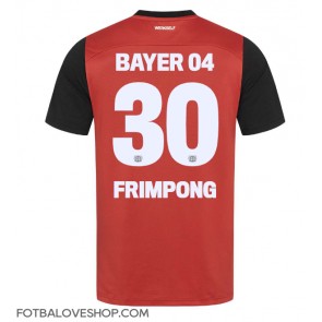 Bayer Leverkusen Jeremie Frimpong #30 Domácí Dres 2024-25 Krátký Rukáv