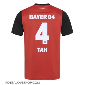 Bayer Leverkusen Jonathan Tah #4 Domácí Dres 2024-25 Krátký Rukáv