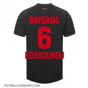 Bayer Leverkusen Odilon Kossounou #6 Domácí Dres 2023-24 Krátký Rukáv