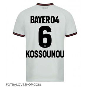 Bayer Leverkusen Odilon Kossounou #6 Venkovní Dres 2023-24 Krátký Rukáv