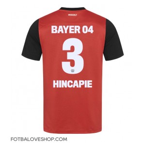 Bayer Leverkusen Piero Hincapie #3 Domácí Dres 2024-25 Krátký Rukáv