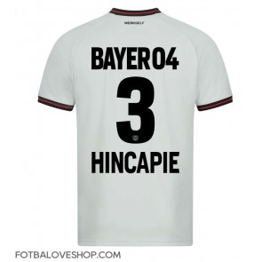 Bayer Leverkusen Piero Hincapie #3 Venkovní Dres 2023-24 Krátký Rukáv