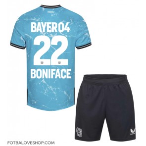 Bayer Leverkusen Victor Boniface #22 Dětské Alternativní Dres 2023-24 Krátký Rukáv (+ trenýrky)