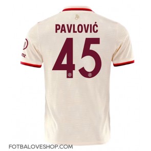 Bayern Munich Aleksandar Pavlovic #45 Alternativní Dres 2024-25 Krátký Rukáv