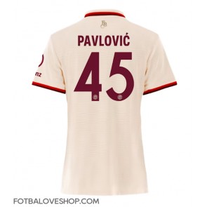 Bayern Munich Aleksandar Pavlovic #45 Dámské Alternativní Dres 2024-25 Krátký Rukáv