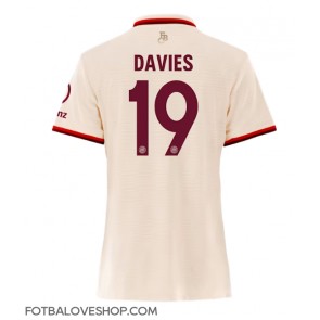 Bayern Munich Alphonso Davies #19 Dámské Alternativní Dres 2024-25 Krátký Rukáv