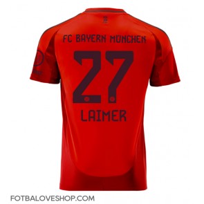 Bayern Munich Konrad Laimer #27 Domácí Dres 2024-25 Krátký Rukáv