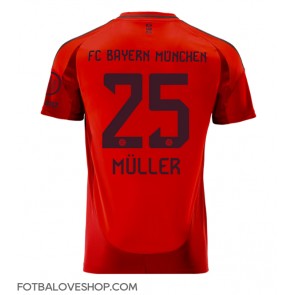 Bayern Munich Thomas Muller #25 Domácí Dres 2024-25 Krátký Rukáv